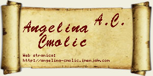 Angelina Cmolić vizit kartica